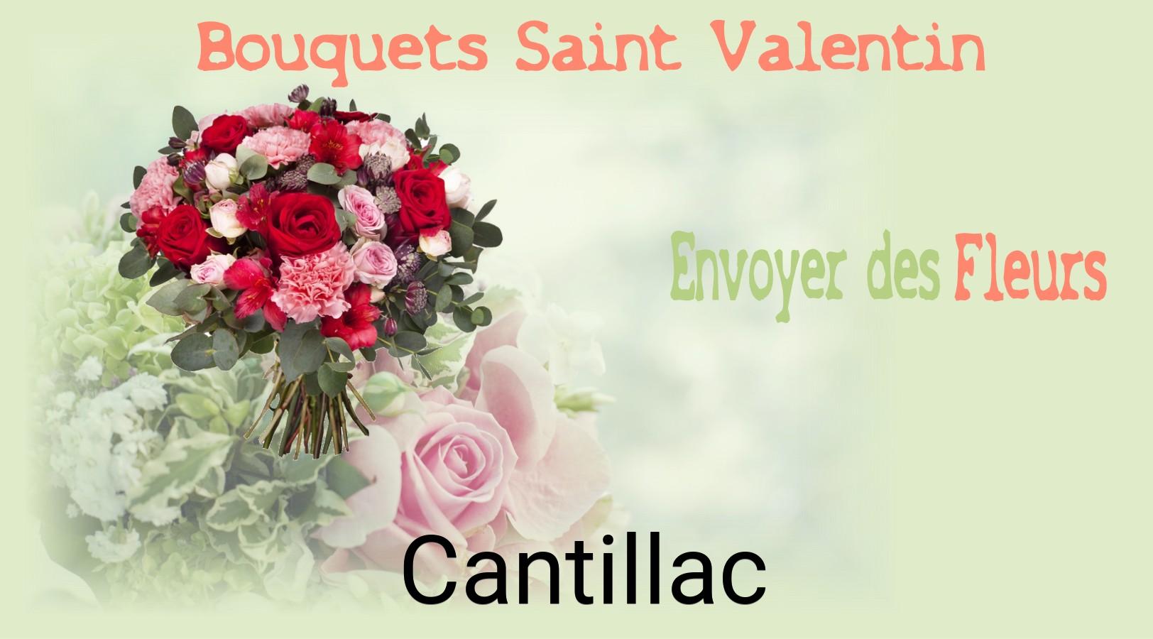Roses de Saint-Valentin livrées à Cantillac